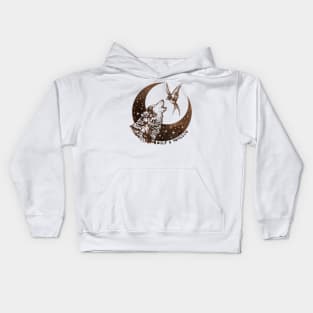 Wolf & Swallow - Moonlight Serenade [EARTH] Kids Hoodie